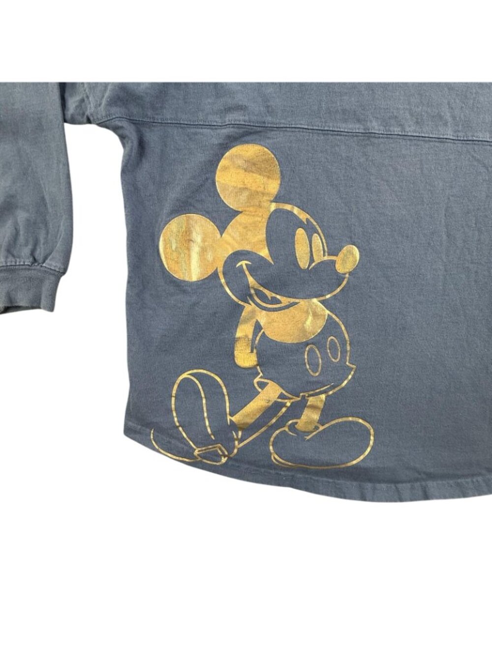 Disney Disneyland Resort Spirit Jersey Shirt Mens Medium Blue Mickey Long Sleeve - Picture 5 of 15